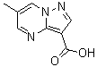 CAS 登录号：869941-96-8， 6-甲基吡唑并[1,5-a]嘧啶-3-羧酸