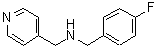CAS#: 869945-23-3, 1-(4-Fluorophenyl)-N-(4-pyridinylmethyl)methanamine