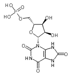 CAS#: 87004-59-9, 3-(5-O-Phosphono-beta-D-ribofuranosyl)-7,9-dihydro-1H-purine-2,6,8(3H)-trione