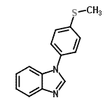 CAS#: 870450-90-1, 1-[4-(Methylsulfanyl)phenyl]-1H-benzimidazole