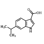 CAS#: 870703-65-4, 6-Isopropyl-1H-indole-3-carboxylic acid