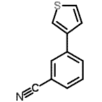 CAS#: 870703-81-4, 3-(3-Thienyl)benzonitrile