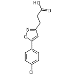 CAS 登录号：870704-00-0， 3-[5-(4-氯苯基)-1,2-恶唑-3-基]丙酸