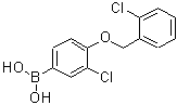 CAS#: 870777-26-7, {3-Chloro-4-[(2-chlorobenzyl)oxy]phenyl}boronic acid