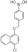CAS#: 870778-84-0, (4-{[(4-Chloro-1-naphthyl)oxy]methyl}phenyl)boronic acid