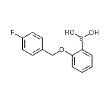 CAS#: 870779-01-4, {2-[(4-Fluorobenzyl)oxy]phenyl}boronic acid