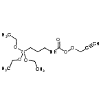 CAS#: 870987-68-1, Triethoxy(3-{[(2-propyn-1-ylperoxy)carbonyl]amino}propyl)silane