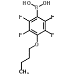 CAS#: 871126-19-1, (4-Butoxy-2,3,5,6-tetrafluorophenyl)boronic acid