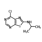 CAS#: 871266-86-3, 7-Chloro-N-isopropyl[1,3]thiazolo[5,4-d]pyrimidin-2-amine