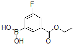 CAS 登录号：871329-85-0， 3-硼酸基-5-氟-苯甲酸 1-乙基酯