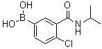 CAS 登录号：871332-74-0， [4-氯-3-(异丙基氨基甲酰)苯基]硼酸