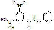 CAS#: 871332-90-0, B-[3-Nitro-5-[[(Phenylmethyl)Amino]Carbonyl]Phenyl]-Boronic Acid