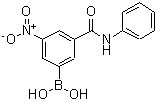CAS 登录号：871332-91-1， [3-硝基-5-(苯基氨基甲酰)苯基]硼酸