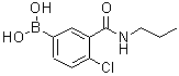 CAS#: 871332-93-3, [4-Chloro-3-(propylcarbamoyl)phenyl]boronic acid