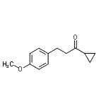 CAS#: 87141-66-0, 1-Cyclopropyl-3-(4-methoxyphenyl)-1-propanone