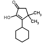 CAS#: 871482-81-4, 3-Cyclohexyl-2-hydroxy-4,4-dimethyl-2-cyclopenten-1-one
