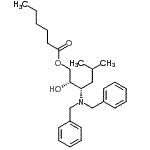 CAS 登录号：871949-01-8， (2S,3S)-3-(二苄基氨基)-2-羟基-5-甲基己基己酸酯