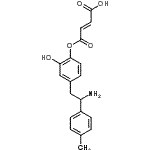 CAS#: 87203-73-4, (2E)-4-{4-[2-Amino-2-(4-methylphenyl)ethyl]-2-hydroxyphenoxy}-4-oxo-2-butenoic acid