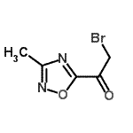 CAS 登录号：87224-10-0， 2-溴-1-(3-甲基-1,2,4-恶二唑-5-基)乙酮