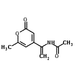 CAS#: 872452-03-4, N-[1-(6-Methyl-2-oxo-2H-pyran-4-yl)vinyl]acetamide