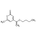 CAS#: 872452-04-5, 4-(1-Butoxyvinyl)-6-methyl-2H-pyran-2-one