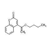 CAS 登录号：872452-06-7， 4-(1-丁氧基乙烯基)-2H-苯并吡喃-2-酮