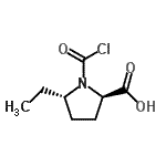 CAS#: 87251-08-9, (5S)-1-(Chlorocarbonyl)-5-ethyl-D-proline