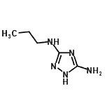 CAS#: 87253-78-9, N<sup>3</sup>-Propyl-1H-1,2,4-triazole-3,5-diamine