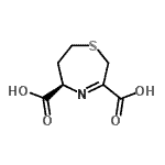 CAS#: 87254-95-3, (5R)-2,5,6,7-Tetrahydro-1,4-thiazepine-3,5-dicarboxylic acid