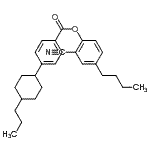 CAS#: 87260-25-1, 4-Butyl-2-cyanophenyl 4-(4-propylcyclohexyl)benzoate