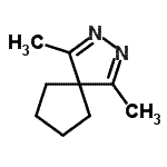 CAS#: 87268-49-3, 1,4-Dimethyl-2,3-diazaspiro[4.4]nona-1,3-diene