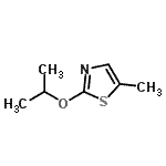 CAS#: 872680-87-0, 2-Isopropoxy-5-methyl-1,3-thiazole