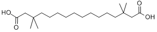 CAS#: 87272-20-6, 3,3,14,14-tetramethyl-Hexadecanedioic acid