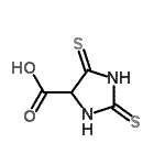 CAS#: 872784-47-9, 2,5-Dithioxo-4-imidazolidinecarboxylic acid