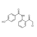 CAS#: 872967-36-7, N-[2-(Chloroacetyl)phenyl]-4-hydroxybenzamide