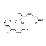 CAS#: 872993-05-0, (4Z,7S,8R,9E,11E,13Z,15E,17S,19Z)-7,8,17-Trihydroxy-4,9,11,13,15,19-docosahexaenoic acid