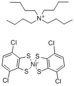 CAS#: 87314-14-5, N,N,N-tributyl-1-Butanaminium bis[3,6-dichloro-1,2-benzenedithiolato]nickelate