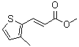 CAS#: 873208-18-5, Methyl (2E)-3-(3-methyl-2-thienyl)acrylate