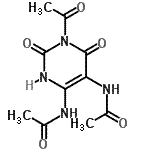 CAS#: 873376-13-7, N,N'-(1-Acetyl-2,6-dioxo-1,2,3,6-tetrahydropyrimidine-4,5-diyl)diacetamide