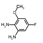 CAS#: 873662-28-3, 5-Fluoro-3-methoxy-1,2-benzenediamine