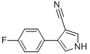 CAS#: 87388-08-7, 4-(4-Fluorophenyl)-1H-Pyrrole-3-Carbonitrile