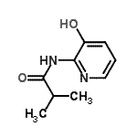 CAS 登录号：873914-32-0， N-(3-羟基-2-吡啶基)-2-甲基丙酰胺