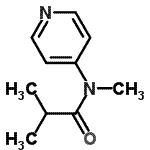 CAS 登录号：874164-29-1， N,2-二甲基-N-(4-吡啶基)丙酰胺