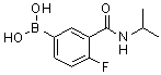 CAS 登录号：874219-21-3， [4-氟-3-(异丙基氨基甲酰)苯基]硼酸