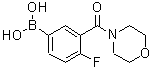 CAS#: 874219-29-1, [4-Fluoro-3-(4-morpholinylcarbonyl)phenyl]boronic acid