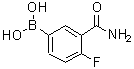 CAS#: 874219-34-8, (3-Carbamoyl-4-fluorophenyl)boronic acid