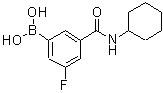 CAS#: 874219-42-8, [3-(Cyclohexylcarbamoyl)-5-fluorophenyl]boronic acid
