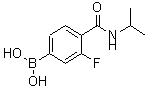 CAS#: 874289-16-4, [3-Fluoro-4-(isopropylcarbamoyl)phenyl]boronic acid