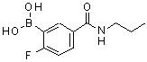 CAS 登录号：874289-48-2， [2-氟-5-(丙基氨基甲酰)苯基]硼酸