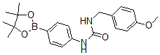CAS 登录号:874298-21-2, 4-(3-(4-甲氧基苄基)脲基)苯硼酸频哪醇酯